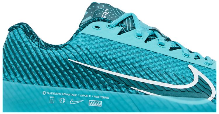 NikeCourt Air Zoom Vapor 11 HC Teal Nebula