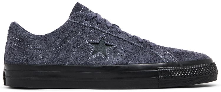 Converse One Star Pro Vintage Suede Low Dark Moth Black