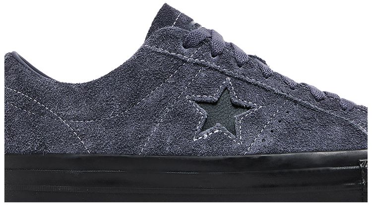 Converse One Star Pro Vintage Suede Low Dark Moth Black