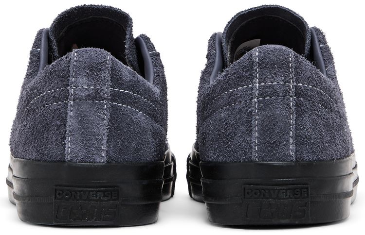 Converse One Star Pro Vintage Suede Low Dark Moth Black
