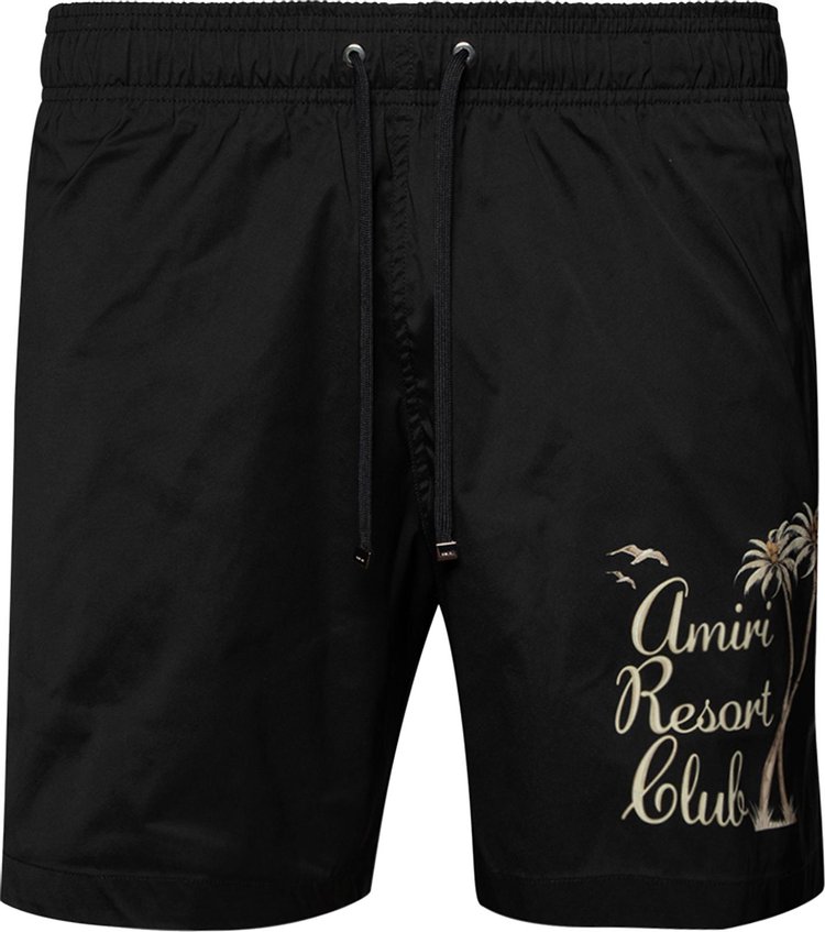 Amiri Resort Club Swim Trunk Black