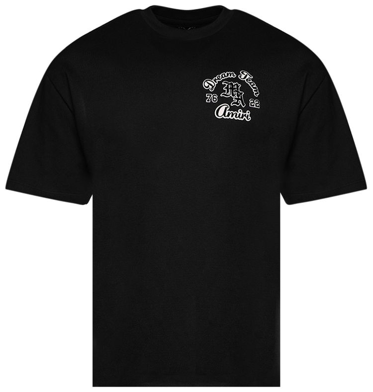 Amiri Dream Team Oversized Tee Black