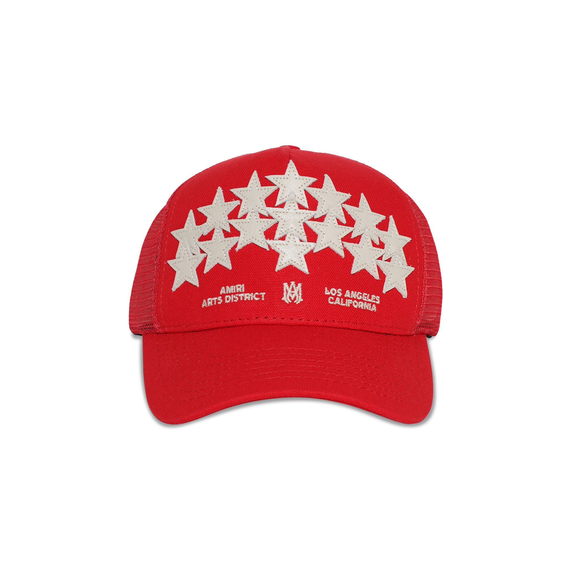 【送料込】AMIRI_レッド Stars トラッカーキャップ Buy Amiri Stars Trucker Hat 'Red' - AMHATR1010 RED | GOAT
