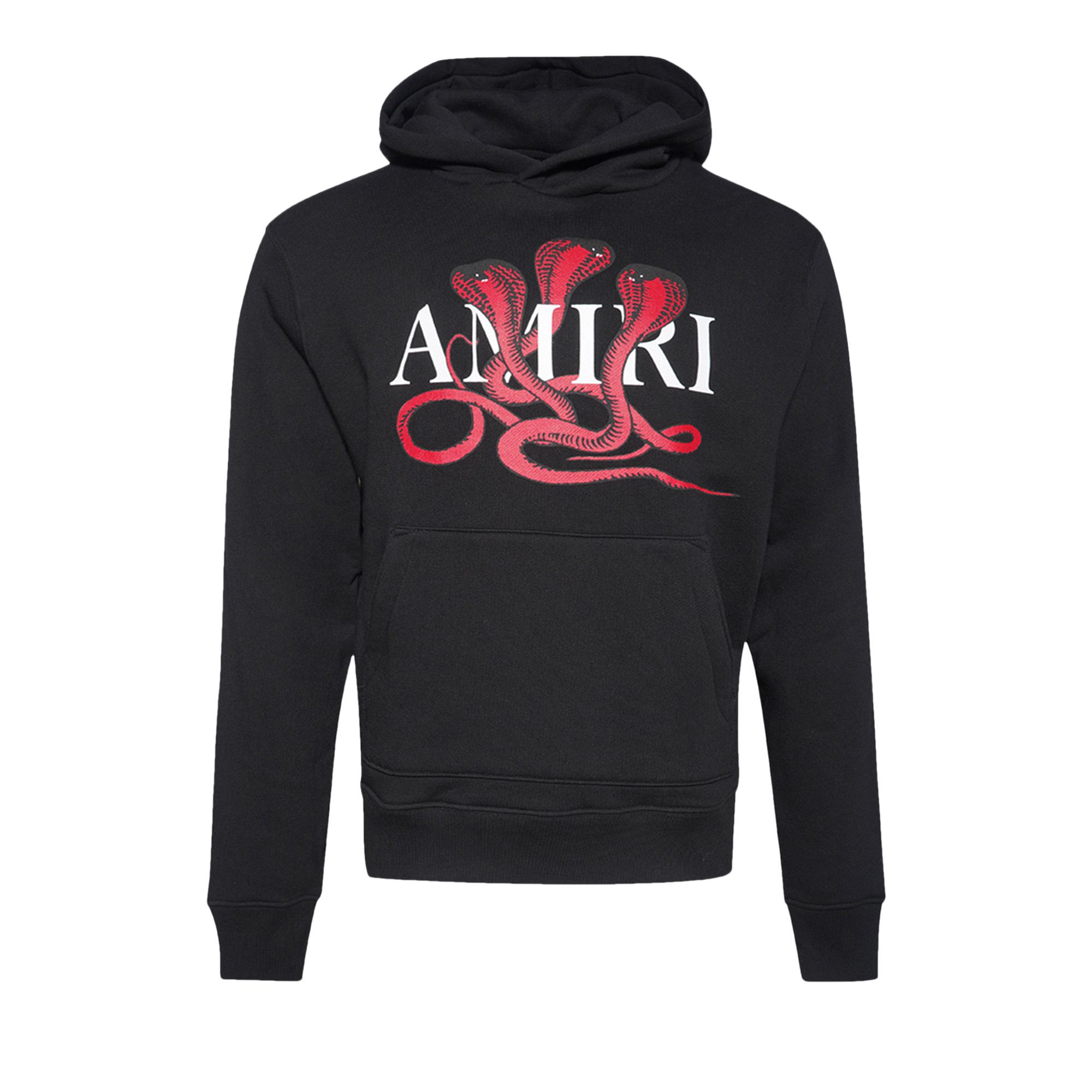 Buy Amiri Snake Hoodie Black Red AMJYHD1057 BLAC GOAT NL
