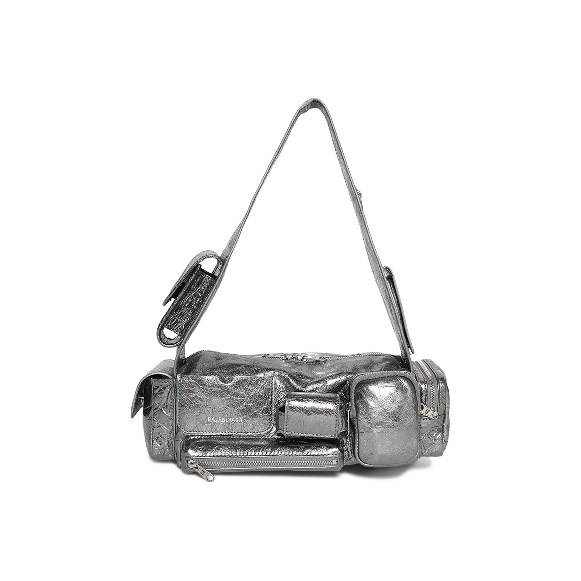 Buy Balenciaga Superbusy Sling B 'Silver' - 762516 2AAVH