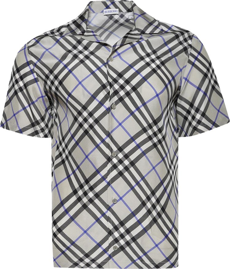 Burberry Collared Shirt Lichen Check