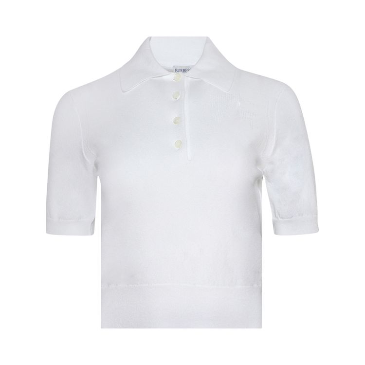 Burberry Polo Shirt Chalk