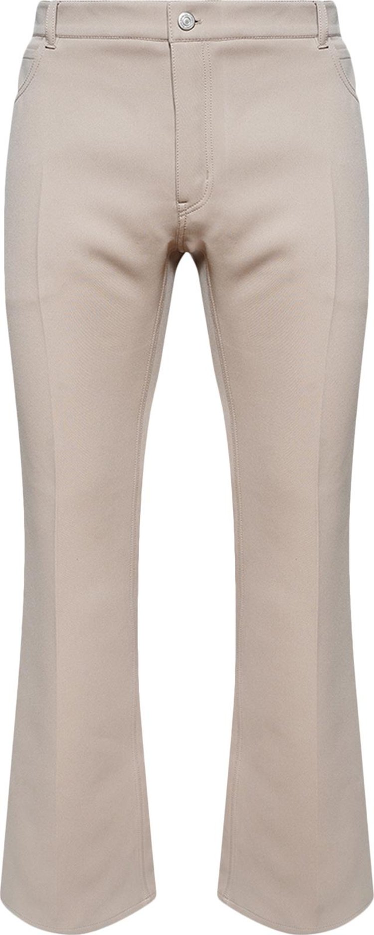 Courreges Signature 70s Will Bootcut Pants Sand