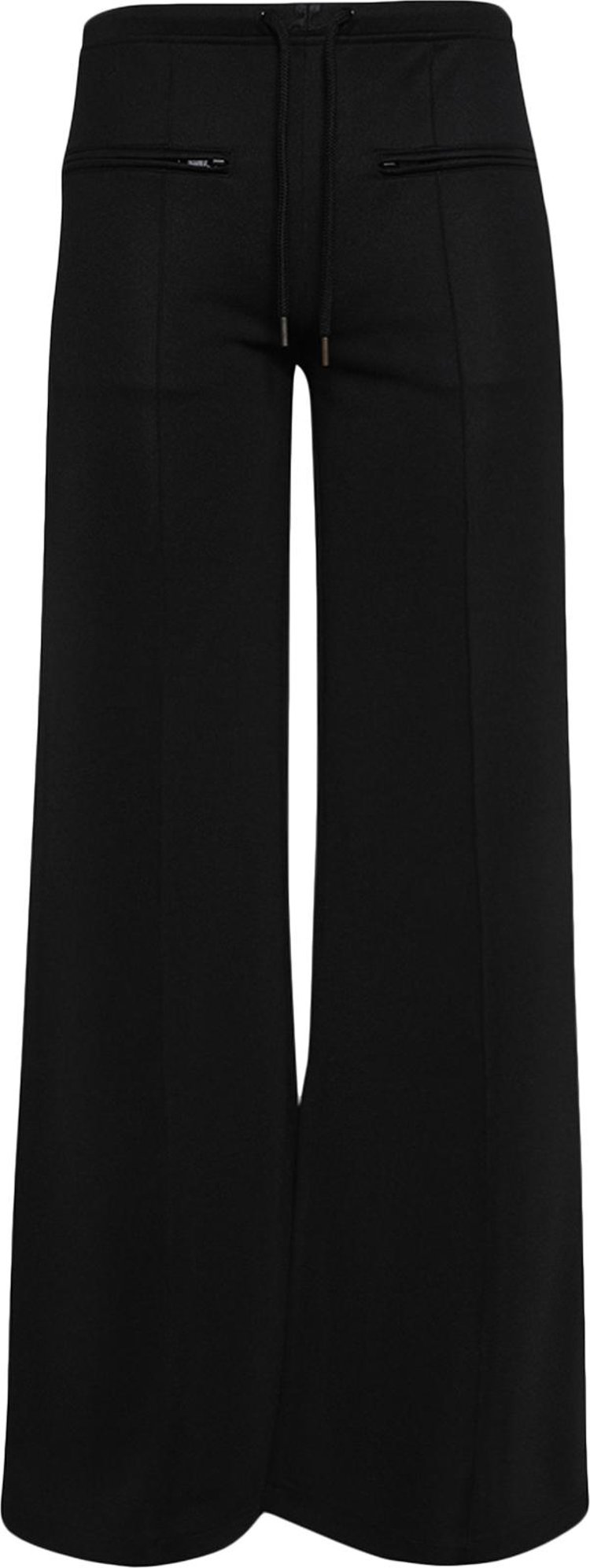 Courreges Tracksuit Interlock Baggy Pants Black