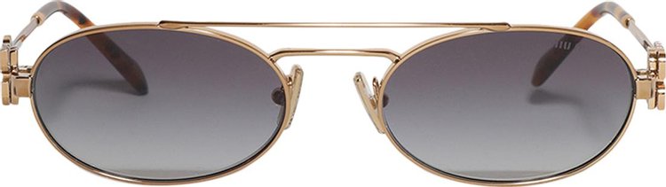 Miu Miu Sunglasses Gold