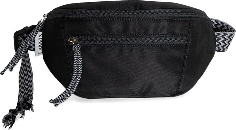 Lanvin Small Waist Bag Curb Black