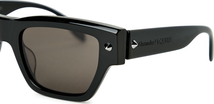 Alexander McQueen Big Square Sunglasses Black