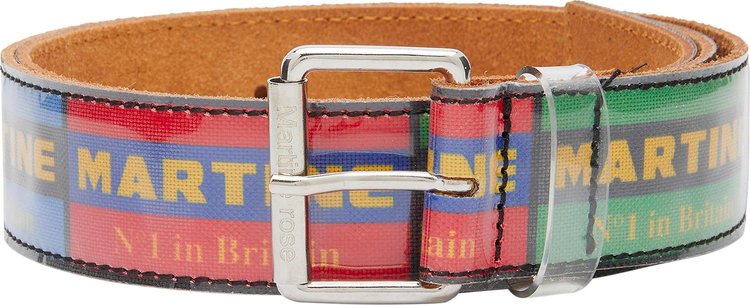 Martine Rose Window Belt Multicolor