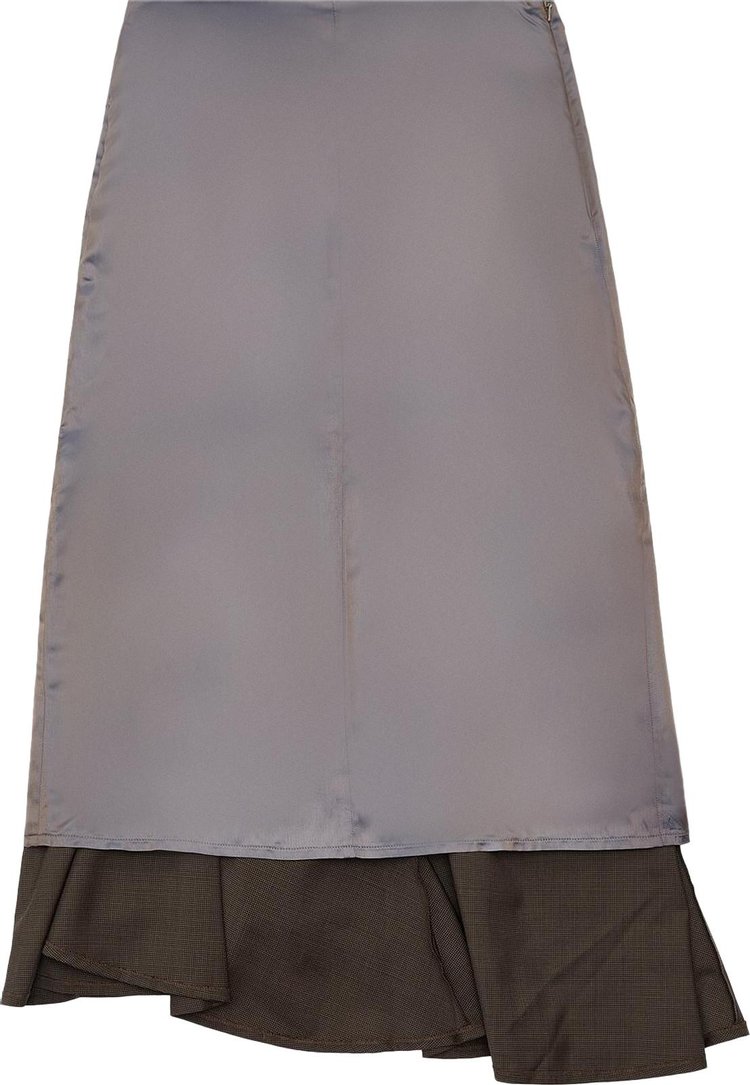 Martine Rose Lining Skirt GoldBrown