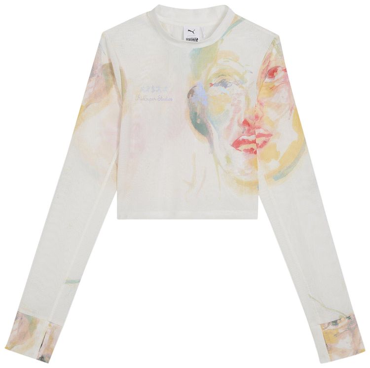 Puma x KidSuper Long Sleeve Tee Sugared Almond