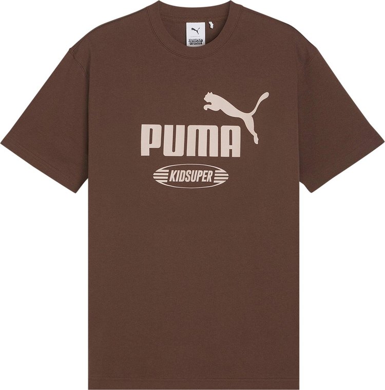 Puma x KidSuper Graphic Tee Chestnut Brown