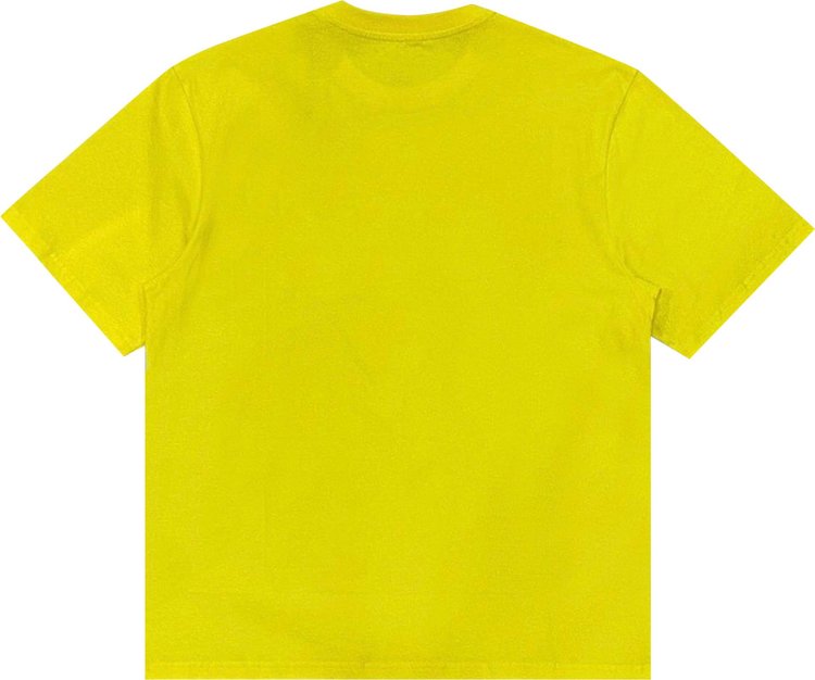 Martine Rose Shrunken T Shirt Acid YellowRose