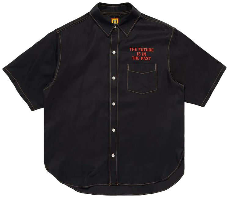 Human Made Dragon Short Sleeve Shirt Black