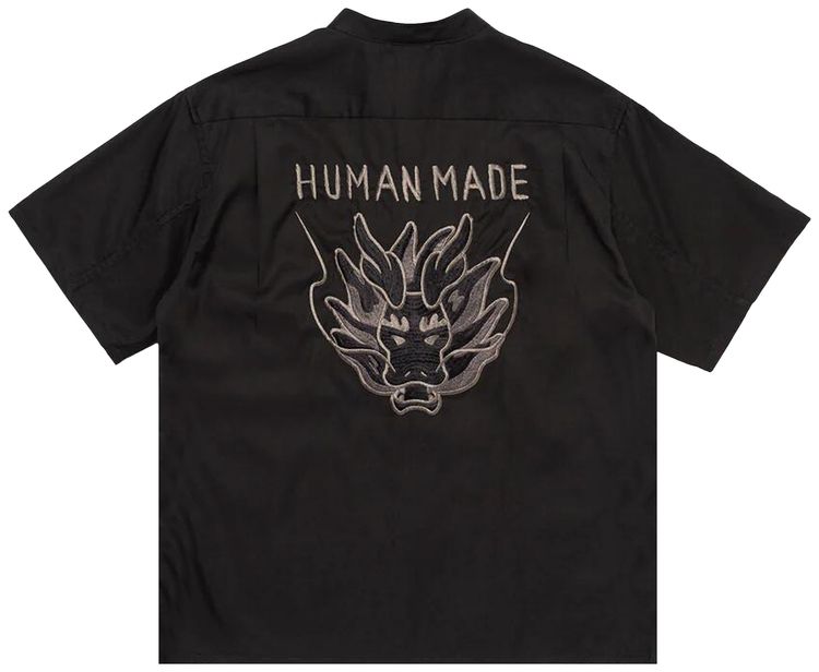 Human Made China Short Sleeve Shirt Black