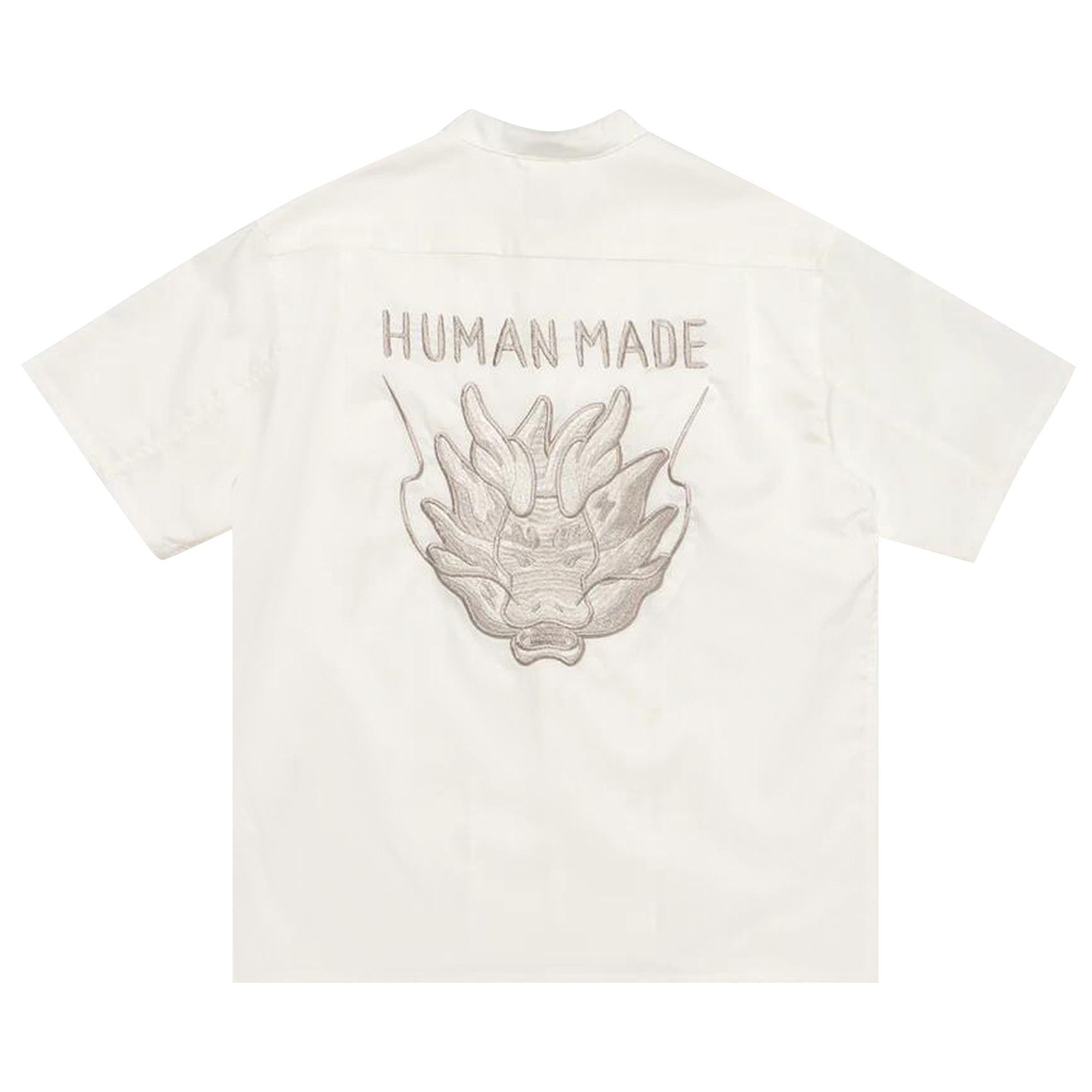 Buy Human Made China Short-Sleeve Shirt 'White' - HM27SH017 WHIT