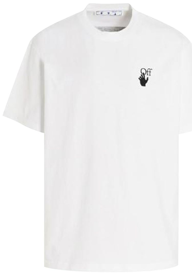 Off White Arrows Print T Shirt White