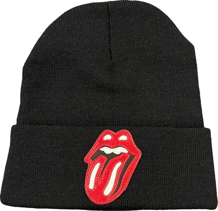 Chrome Hearts Rolling Stones Beanie Black