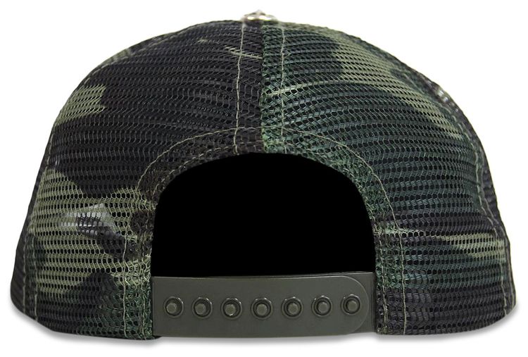 Chrome Hearts CH Hollywood Trucker Hat BlackCamo