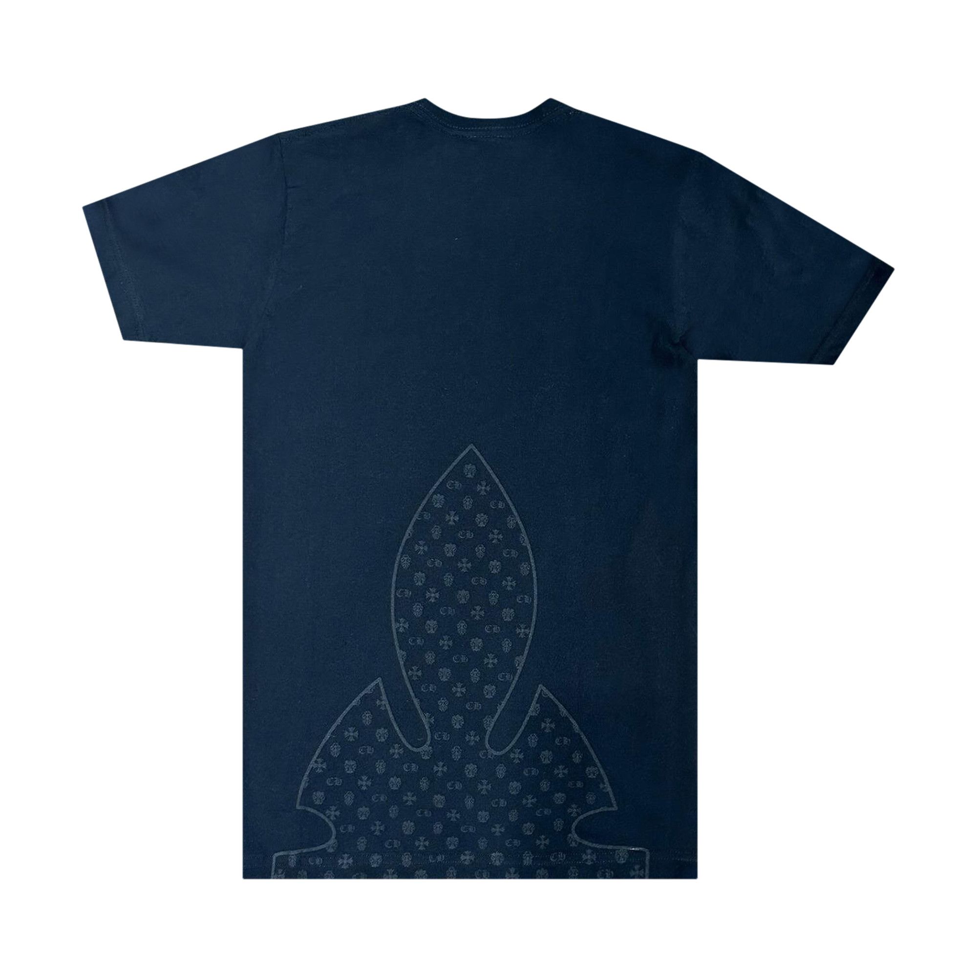 Buy Chrome Hearts Fleur T-Shirt 'Black' - 1383 10000103FTS BLAC | GOAT
