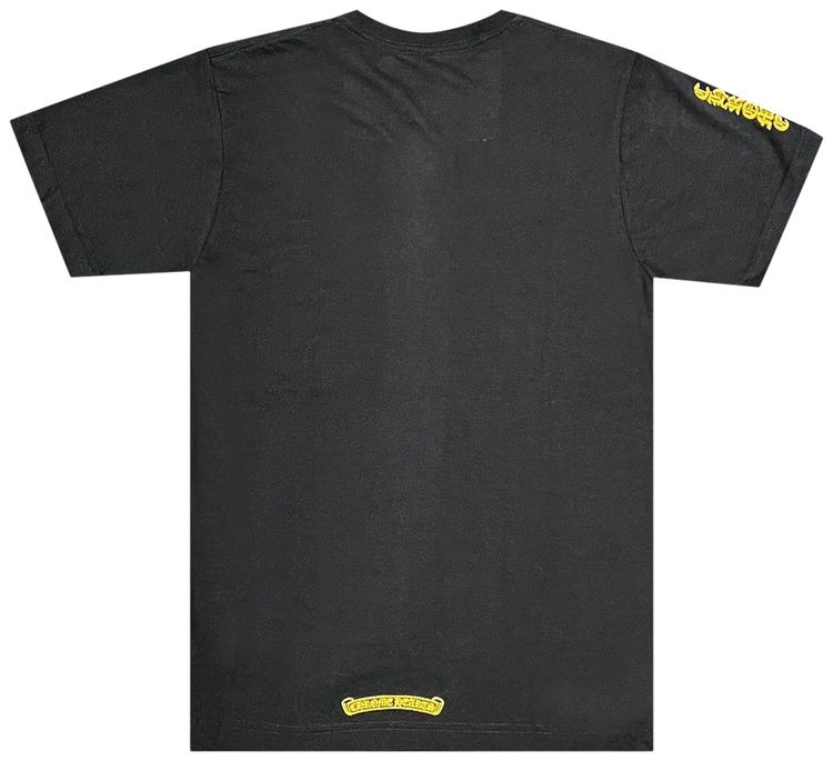 Chrome Hearts Dagger T Shirt BlackYellow