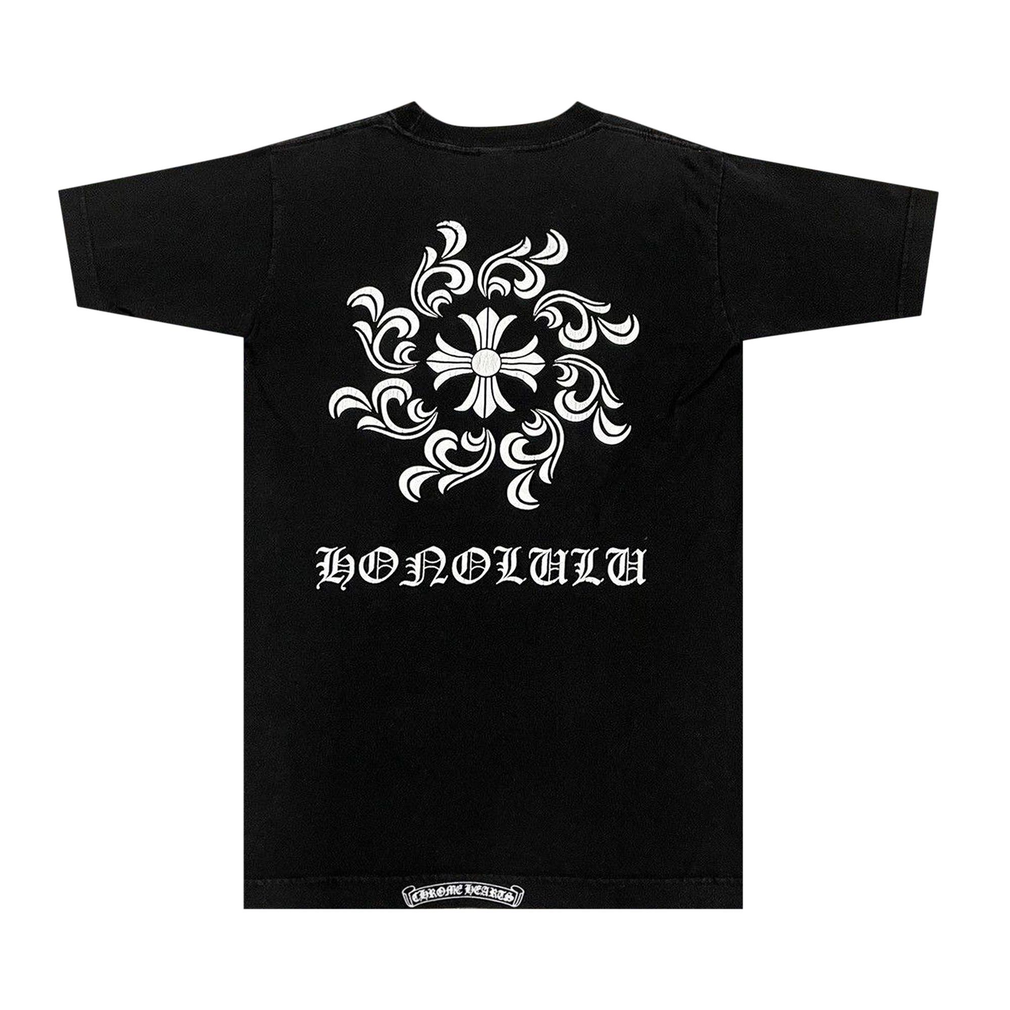 Buy Chrome Hearts Spiral T-Shirt (Honolulu Exclusive) 'Black