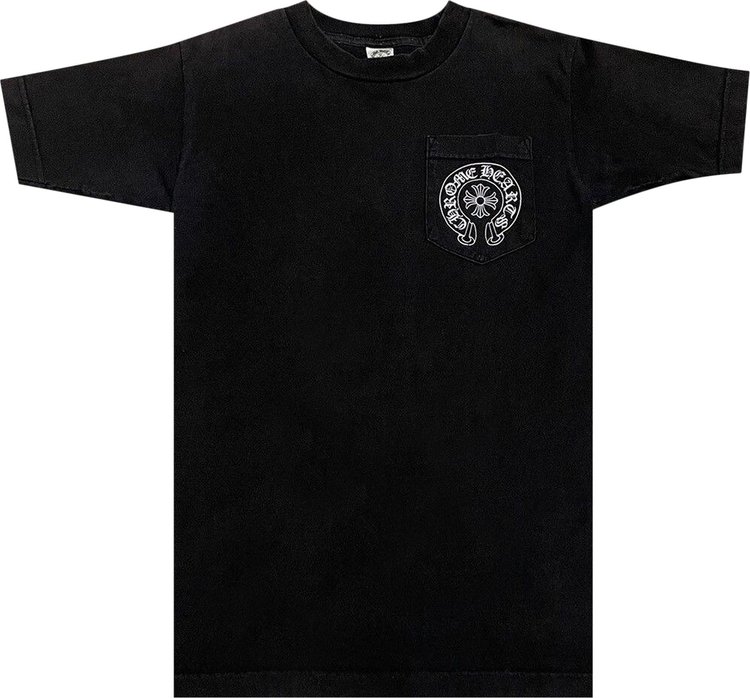 Chrome Hearts Spiral T Shirt Honolulu Exclusive Black