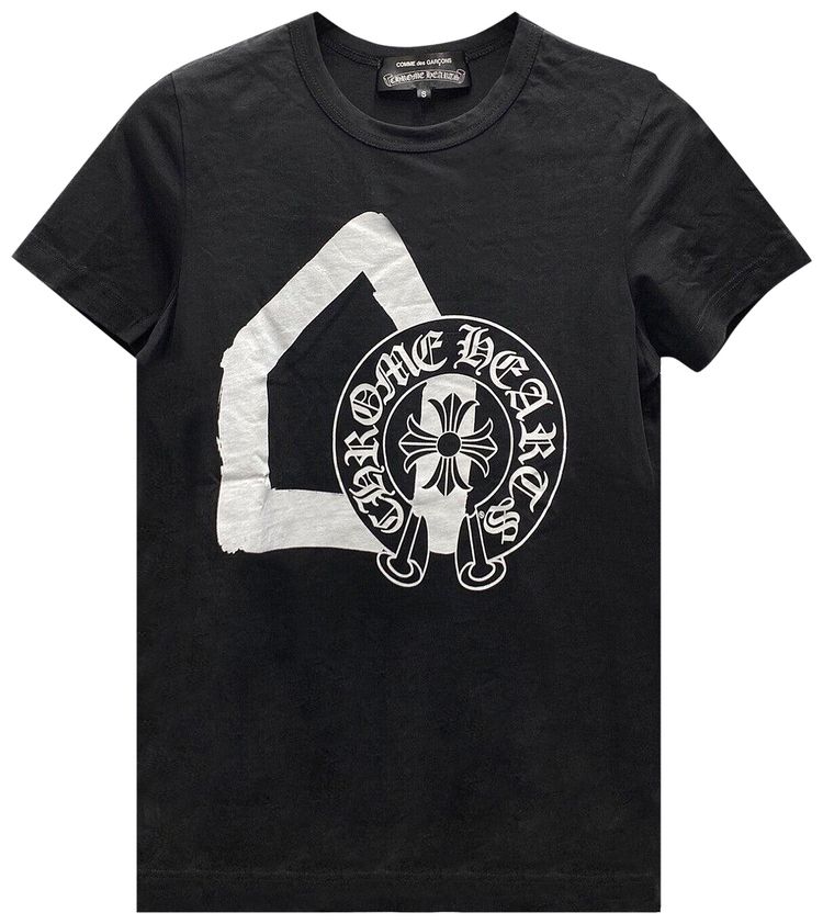 Comme des Garcons x Chrome Hearts Tee Black
