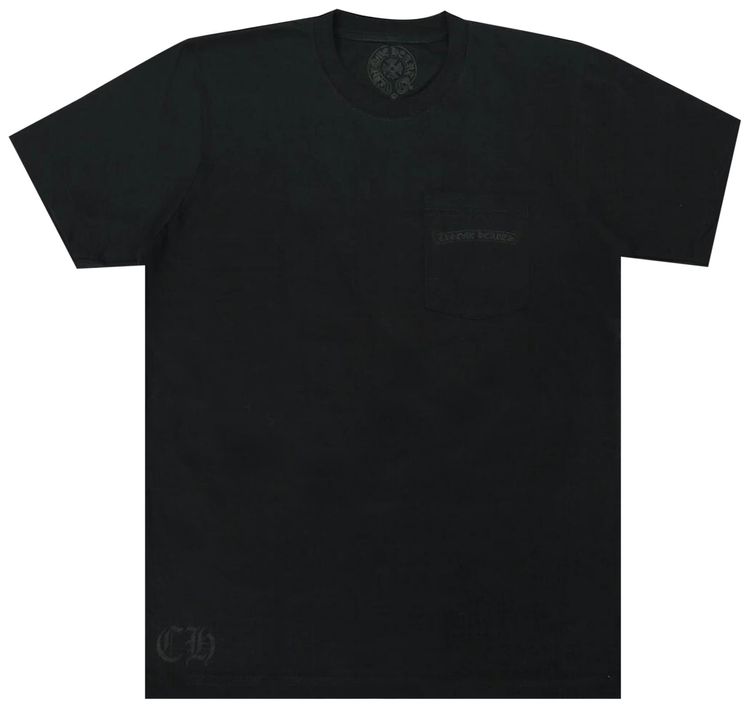 Chrome Hearts Dagger Pocket T Shirt BlackOrange