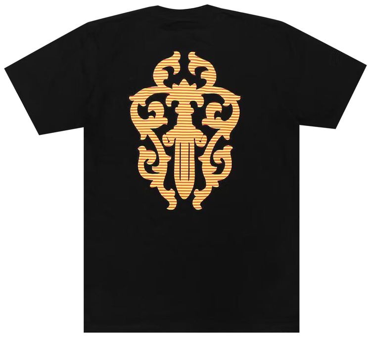 Chrome Hearts Dagger Pocket T Shirt BlackOrange