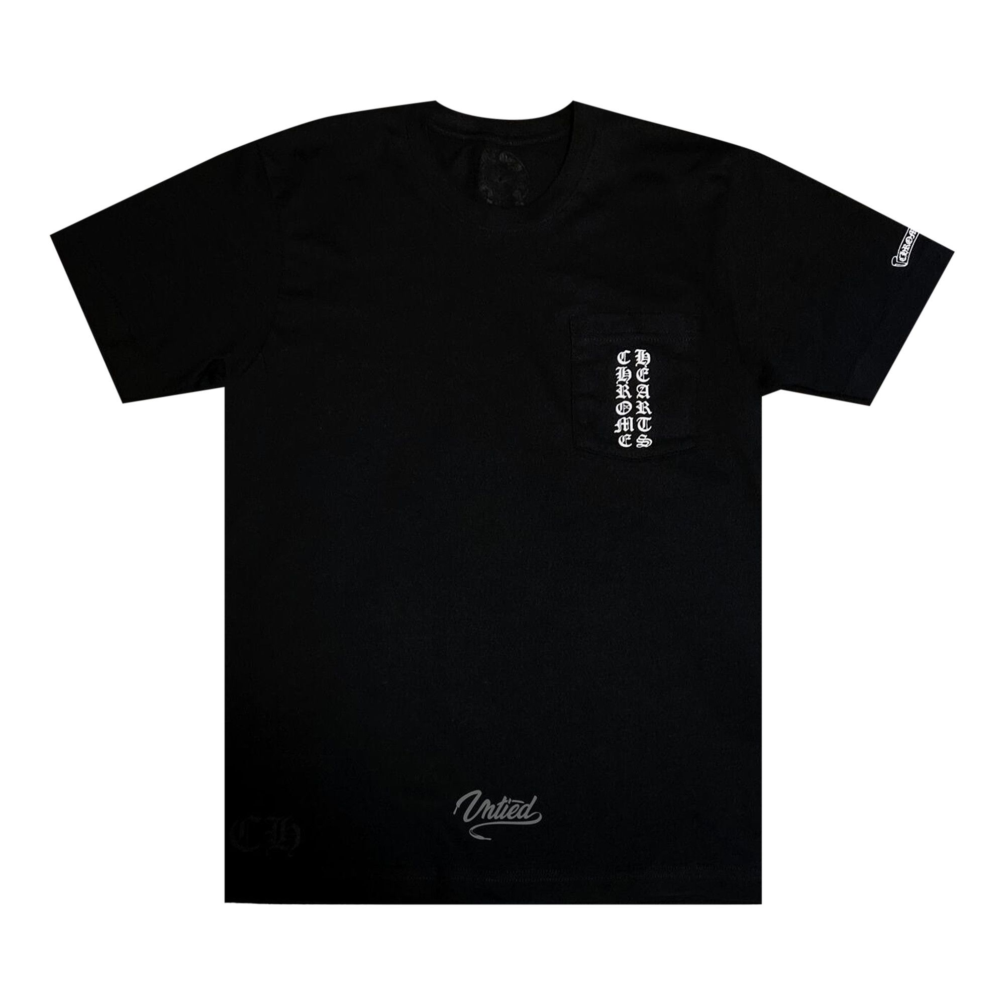 Buy Chrome Hearts Scroll Logo Tokyo T-Shirt 'Black' - 1383