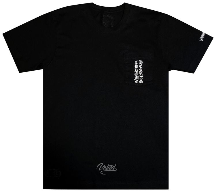 Buy Chrome Hearts Scroll Logo Tokyo T-Shirt 