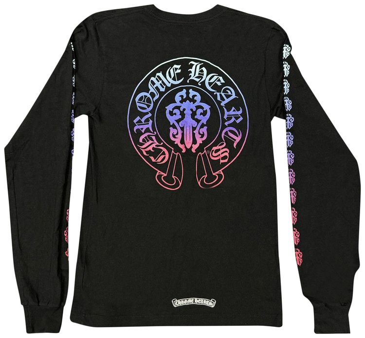 Chrome Hearts Gradient Dagger Pocket Long Sleeve Black