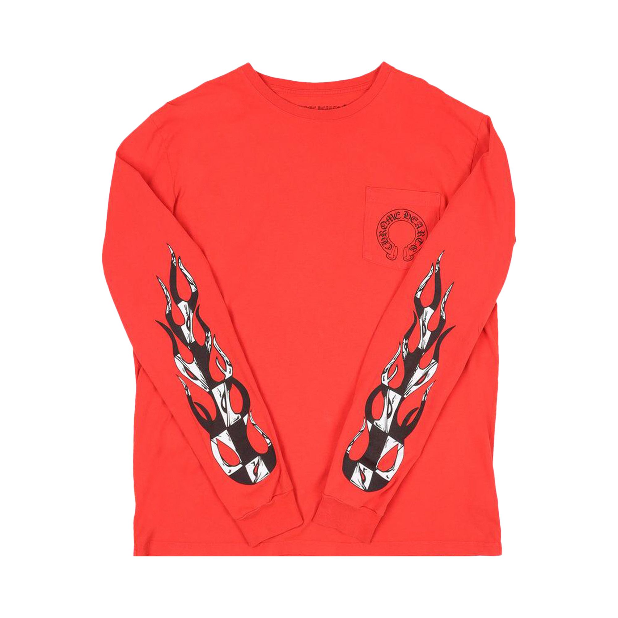 Buy Chrome Hearts Matty Boy Chomper Long-Sleeve 'Red' - 1383 Buy Chrome Hearts Matty Boy Chomper Long-Sleeve 'Red' - 1383