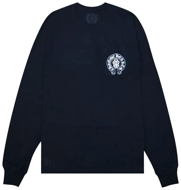 Chrome Hearts USA Flag Pocket Long Sleeve Black