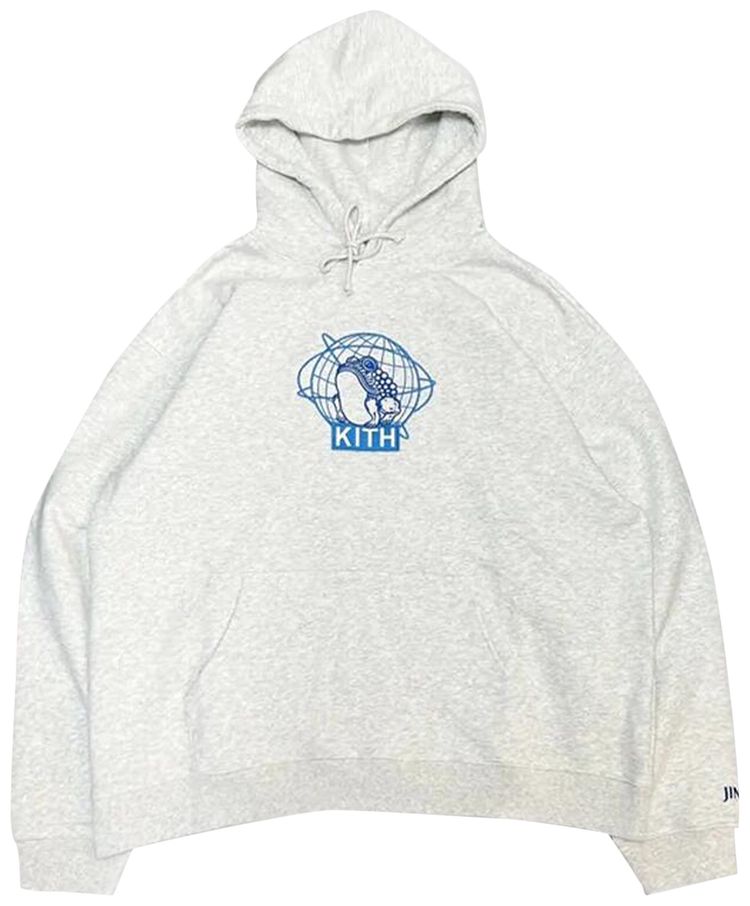 Kith For Jinro Williams III Hoodie Light Heather Grey