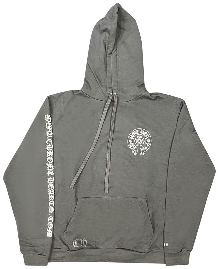 Chrome Hearts Glitter Hoodie Online Exclusive Black