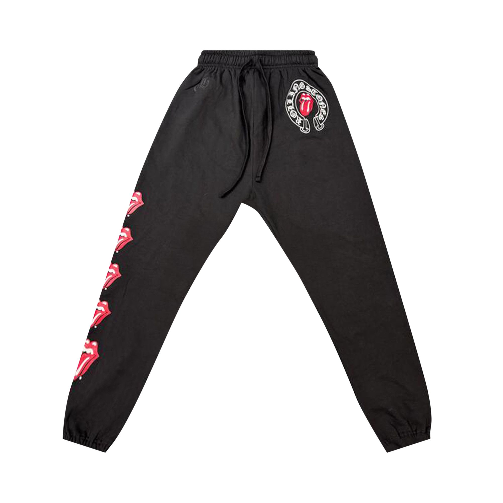 Buy Chrome Hearts Rolling Stones Sweatpants Black 1383 100000204RSS BLAC GOAT