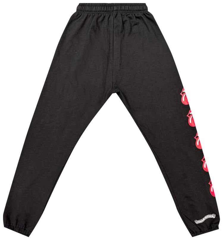 Chrome Hearts Rolling Stones Sweatpants Black