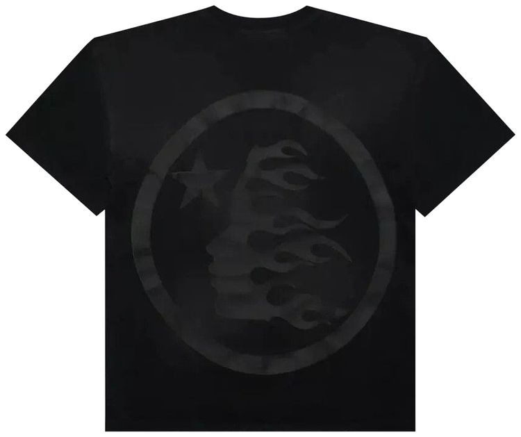 Hellstar Cracked Classic Logo Tee Black