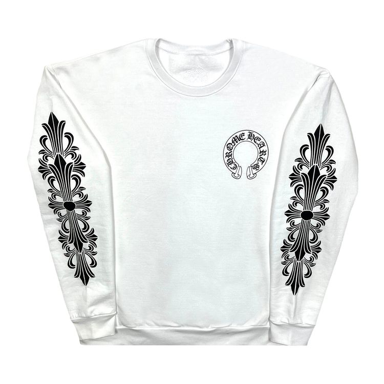 Buy Chrome Hearts Horseshoe Logo Crewneck 