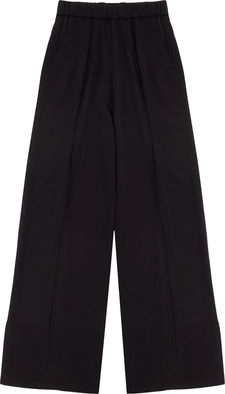 Jil Sander Heavy Viscose Twill Pant Black