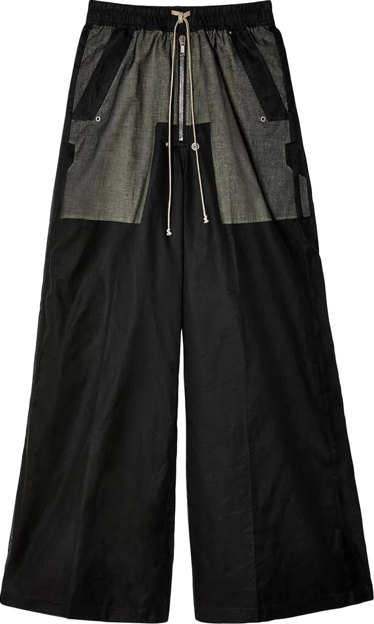 Rick Owens Wide Bela Pants Black