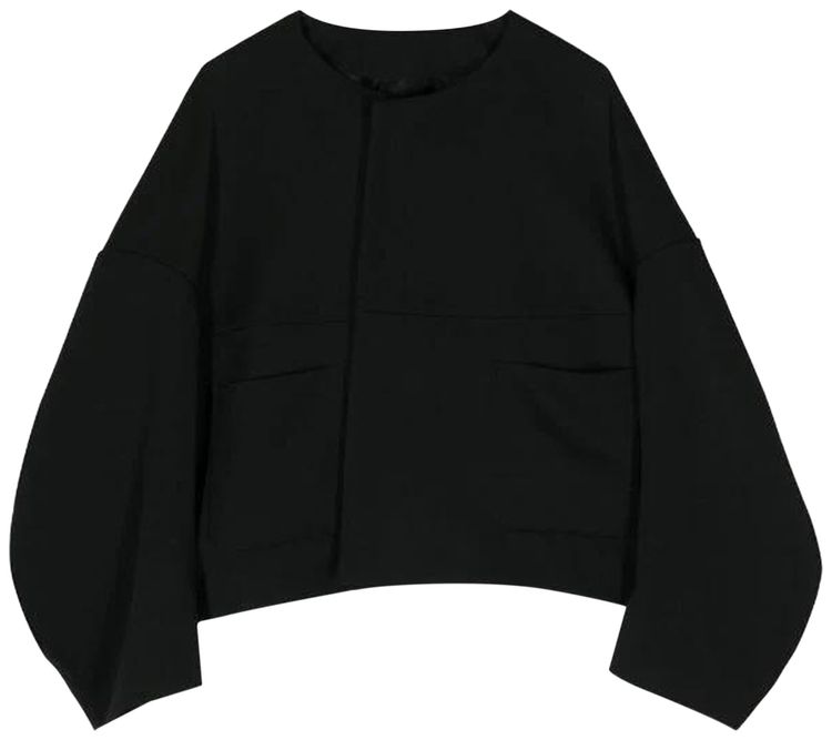 COMME des GARCONS Wool x nylon Sheer switch No color jacket GJ-04005L black L