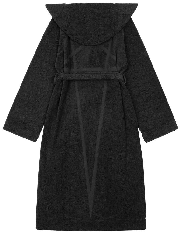 Rick Owens Beach Robe Black