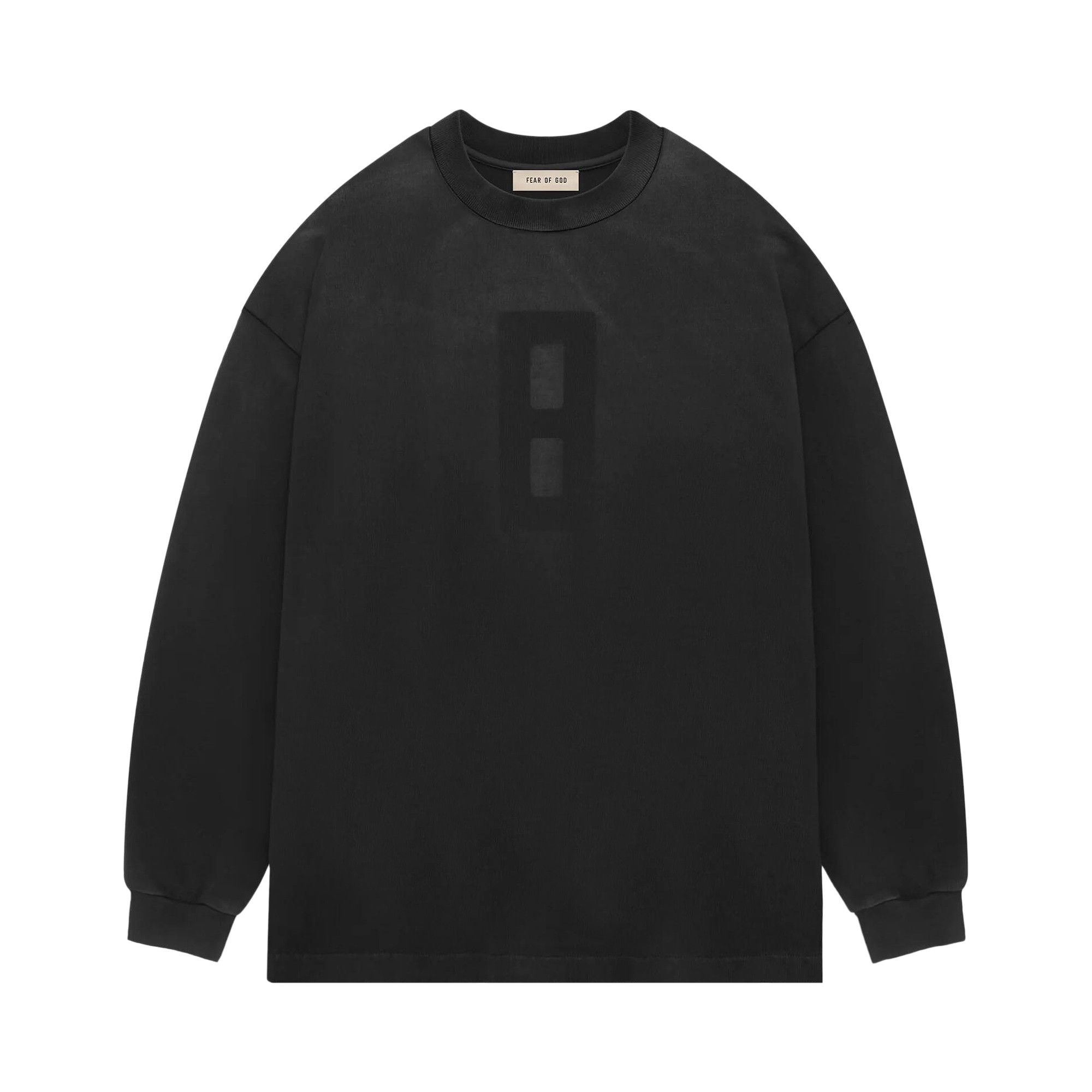 Buy Fear of God Airbrush 8 Long-Sleeve Tee 'Black' - FG850 Buy Fear of God Airbrush 8 Long-Sleeve Tee 'Black' - FG850